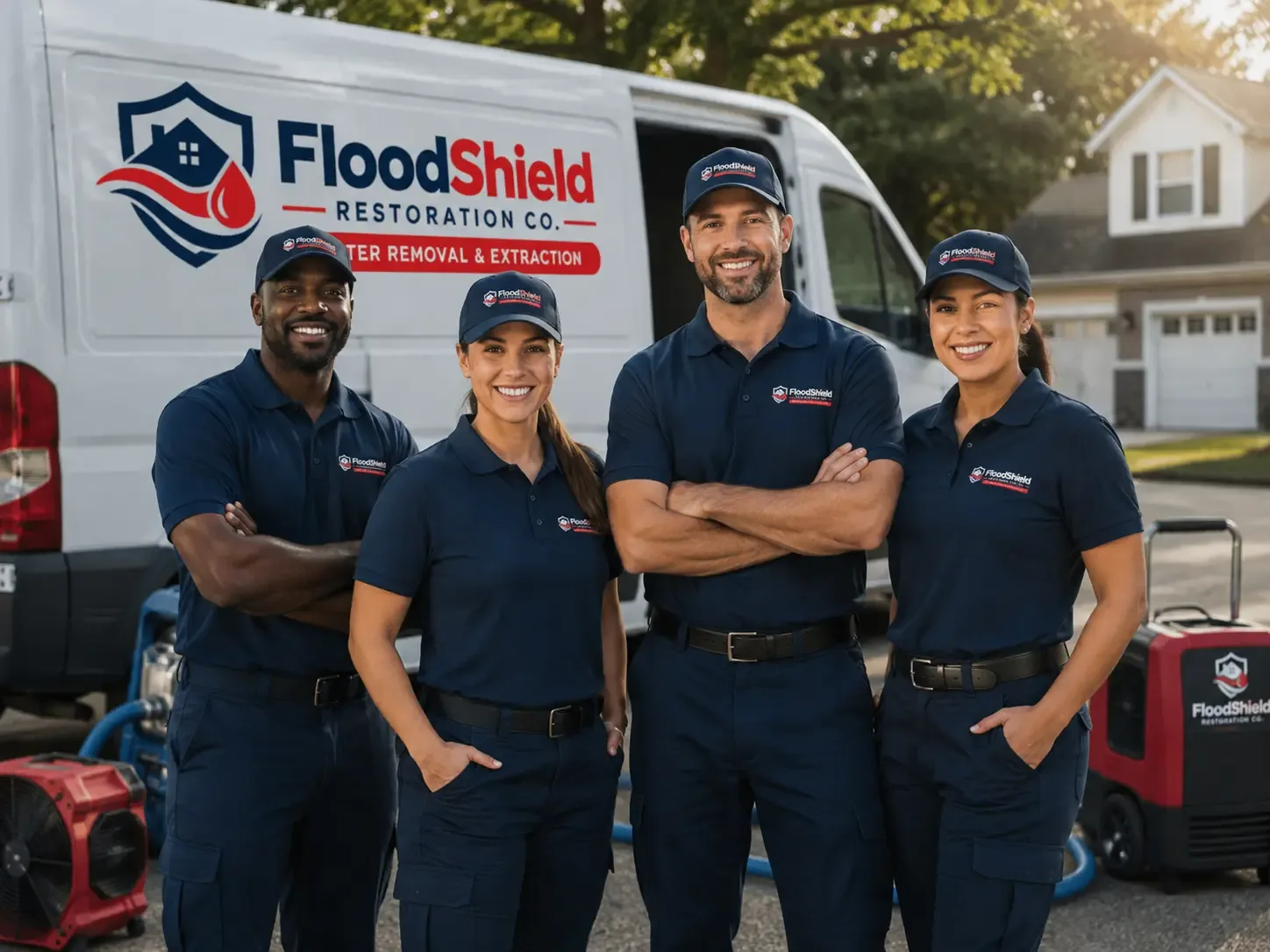 Flood Damage Restoration company in James Creek, PA